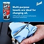 Scott Shop Towels Original, 9.4" x 11", Blue, 55 Sheets/Roll, 12 Rolls/Carton (75147)~#|#~F256A580-441F-4F61-8FAF27D045EF973B_sc7