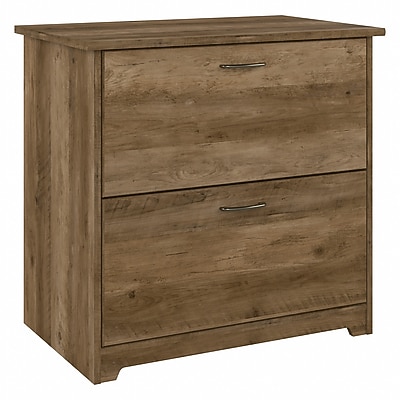 Bush Furniture Cabot 31"W 2-Drawer Lateral File Cabinet, Letter/Legal, Reclaimed Pine, (WC31580)
