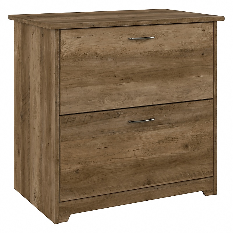 Bush Furniture Cabot 31"W 2-Drawer Lateral File Cabinet, Letter/Legal, Reclaimed Pine, (WC31580) image 1