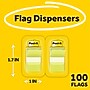 Post-it Flags, 1", Bright Green, 100 Flags/Pack (680-BG2)~#|#~F25DC941-9EA2-4235-9FF2CD481FF3037F_sc7