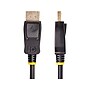 StarTech 6.6' DisplayPort to HDMI Video Monitor Cable, Male to Male, Black (6F-DP-HDMI-4K60-HDR)~#|#~F25DD18F-88B0-4CD5-A09CA0B53C6FD75F_sc7