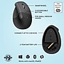 Logitech Lift Vertical Wireless Ergonomic Optical Mouse, Graphite (910-006466)~#|#~F26332AB-BFE3-4181-B3BB7223886563A2_sc7
