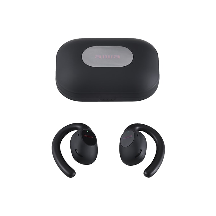 True Wireless Earbuds ブラック 本体 ZIZO TWS-Z2-BLK PULSE Z2 True Wireless Earbuds with Charging