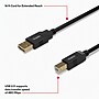 Staples TECH 16 ft. USB-A to USB-B Cable, Male to Male, Black (ST62440)~#|#~F266C9C9-E058-47D1-A7A5FAB567FF90AB_sc7