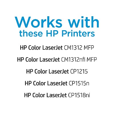 HP 125A Black Standard Yield Toner Cartridge, Prints Up to 2,200 pages (CB540A) Sansujyuku sansujyuku.com