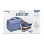 Bentgo Deluxe Lunch Set, Slate (BGBDL1-S)~#|#~F278FCEF-9BE5-4EBF-BCD638CE1114C7AF_sc7