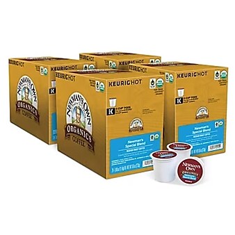 Newman's Own Organics Special Blend Coffee, Keurig K-Cup Pods, Medium Roast, 96/Carton (4050)