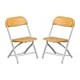 Flash Furniture Plastic Kids Folding Chair, Yellow, 2 Pieces (2YKIDYL)~#|#~F27EA866-80A5-4C27-B9253DBB36B6800B_sc7