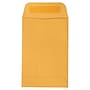 LUX Kraft Moistenable Glue #4 Envelope 3" x 4 1/2", Brown Kraft, 50/Pack (94813-50)~#|#~F2863210-0B6E-499D-919A1553F6DAF49B_sc7