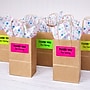 Avery Sure Feed Laser Shipping Labels, 2" x 4", Assorted Neon: Green, Pink, Yellow, 150 Labels/Pack (5978)~#|#~F2877A3B-C9A0-4612-A29CA8870EA49B61_sc7