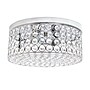 Lalia Home Glam 2 Light 12 Inch Round LED Flush Mount, Chrome (LHM-2003-CH)~#|#~F288C2DD-C36A-4119-914343B675F9DC82_sc7