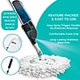 True & Tidy Clean Everywhere Spray Microfiber Mop Kit, White (SPRAY-360-WHITE)~#|#~F28F6C36-D5E5-454B-A55E201A675C41EF_sc7