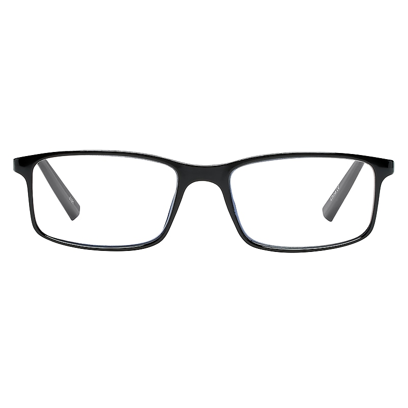 SAV Optitek Blue Light +2.75 Reading Glasses, Black (E7259) image 1