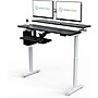 VersaDesk PowerLift Split-Level 48"W Electric Rectangular Adjustable Standing Desk, Black/White (PL2SD4830-WB)~#|#~F2917CB8-2C31-4D7B-970E3D520D77B22E_sc7