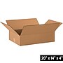 20" x 14" x 4" Shipping Boxes, 32 ECT, 25/Bundle (20144)~#|#~F292510F-2294-4F1A-979402A28FE6C9D8_sc7