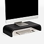 Anji Mountain Mango Wood Monitor Stand, Up to 32" Monitor, Black (MS-CRV-BLK)~#|#~F2957779-714D-4A68-8063EC2AAA7049EB_sc7