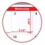 2026 Staples 22.19" x 29" Monthly Wall Calendar, White/Red/Gray (ST63005-26)~#|#~F296E24C-7698-4F49-92DD2A0D1AB3B72A_sc7