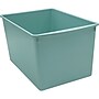 Teacher Created Resources Plastic Multi-Purpose Bin, 14" x 9.25" x 7.50", Calming Blue, 3/Bundle (TCR20958-3)~#|#~F2973846-EEFA-498F-BDFA69224AC28FAD_sc7