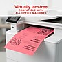 Staples 65 lb. Cardstock Paper, 8.5" x 11", Bright Pink, 250 Sheets/Pack (91993)~#|#~F29BCF39-F43D-44A5-B5B36C91B0562C3C_sc7