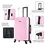 DUKAP Inception 25.98" Hardside Suitcase, 4-Wheeled Spinner, TSA Checkpoint Friendly, Pink (DKINC00M-PNK)~#|#~F2A114FA-8411-411F-BF0D54403EB3D5F7_sc7