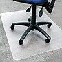 Floortex Ecotex Carpet Chair Mat, 46" x 60", Designed for Low-Pile Carpet, Clear Marvec BioPVC (NRCMFLFG0004)~#|#~F2A1B13F-9B4E-4EA1-9DDC3266C64192D9_sc7