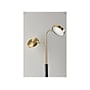 Adesso Rowan LED Desk Lamp, 25.25", Black/Antique Brass (4126-01)~#|#~F2A99A59-F90A-4D77-AE6DEC47DF38731F_sc7