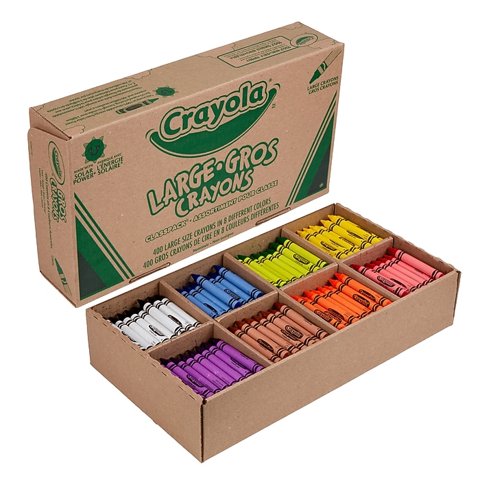 Crayola Classpack Crayons, 400/Box (52-8038) | Staples