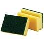 Libman Sponge with Scrubber, Yellow/Green, 2 Sponges/Pack, 6 Packs/Carton (0064)~#|#~F2ADF42F-57AD-4659-859FCAA0420F3C9F_sc7