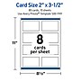 Avery Silver-Metallic Black Matte Blank Card, White, 80/Pack (S00-FK9)~#|#~F2B0B0AA-3B7B-4B4B-AF02CA8F0A58E846_sc7