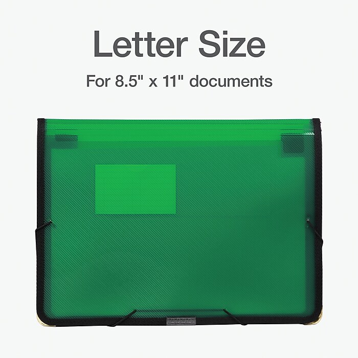 Pendaflex Expanding Wallet with Elastic Closure, Letter Size