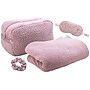 Bliss Polyester Travel Comfort Set, Pink (SCPB0003)~#|#~F2B67731-CFF3-4CFB-9CFCB9337FFE99E1_sc7