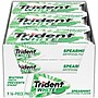 Trident White Sugar Free White Spearmint Gum, 16 Pieces/Pack, 9/Packs (VAM05125)~#|#~F2B7CF67-A323-4735-AC1B8A85D8833D4E_sc7