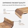 Anji Mountain Mango Wood Monitor Stand with Two USB Ports, Up to 32" Monitor, Natural (MS-CRV-MNG-P)~#|#~F2BD46C7-8A43-42D6-B4C7A7B66DB5FE2A_sc7