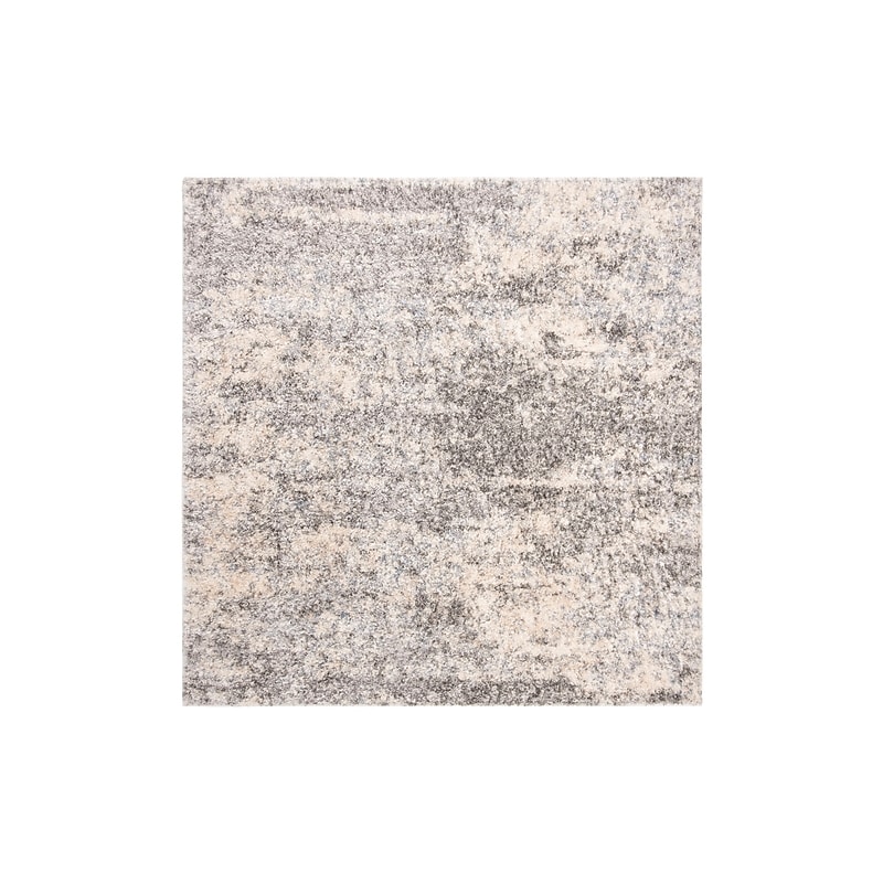 Safavieh Berber Shag Collection 10' x 10' Square Indoor Area Rug, Machine Made, Grey Blue/Cream (BER219G-10SQ) image 1