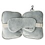DM Merchandising En Route Fabric Travel Pillow with Eye Mask, Assorted Colors, 12/Pack (ENRZP-U12)~#|#~F2C123BE-811E-4DE3-9C2518D32FB03037_sc7