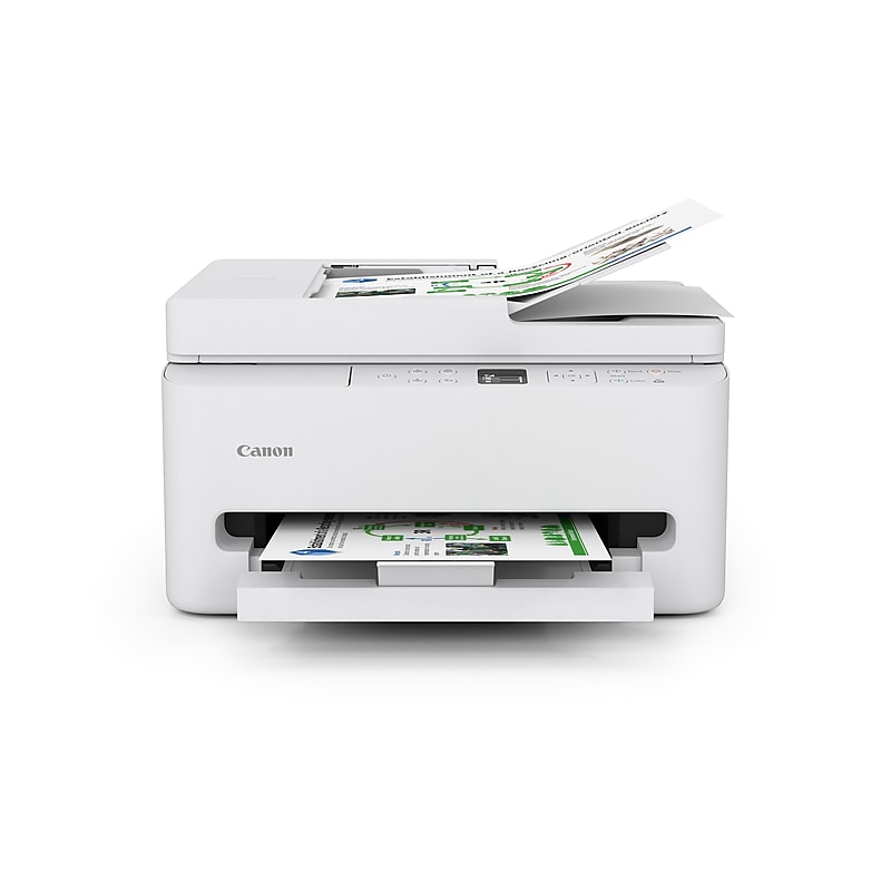 Canon PIXMA TR7120 Wireless Color All-In-One Inkjet Printer, Best for Home Office (7178C002) image 1