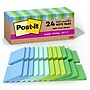 Post-it Recycled Super Sticky Notes, 3" x 3", Oasis Collection, 70 Sheets/Pad, 24 Pads/Pack (654R-24SST-CP)~#|#~F2C29888-AF63-42E0-B87DC5D0737B1A12_sc7