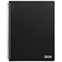2024 Staples 8" x 11" Weekly & Monthly Appointment Book, Black (ST21488-24)~#|#~F2C4D39F-A4BE-416E-80234AEA36A85B14_sc7