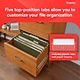 Staples 95% Recycled Hanging File Folder, 1/5-Cut Tab, Legal Size, Standard Green, 50/Box (ST490853/490853)~#|#~F2C6AC67-06D7-4ABD-B3CFF9A1FBCC2742_sc7