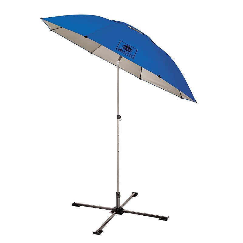 SHAX 6199 Work Umbrella and Stand Kit, Lightweight, (12966) image 1