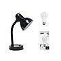 Simple Designs LED Desk Lamp, 14.25", Black Metal (LD1003-BLK-LB)~#|#~F2C954E5-B8F9-4F32-B3FB7014181483D3_sc7