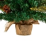 Nearly Natural 2 ft. Pre-Lit Pinecone and Berries Artificial Christmas Tree, 35 Lights, Green (T1695)~#|#~F2CA444A-69D2-45A0-92DAD37EB973F774_sc7