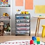 Iris 5-Drawer Storage Cart, Gray (585124)~#|#~F2CA7704-5720-44AB-AE88374C5BCB9F7F_sc7