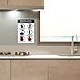 Avery Surface Safe "Prevent Germs from Spreading" Preprinted Wall Decals, 7" x 10", White/Black, 5/Pack (83174)~#|#~F2CE82FB-382A-44DB-84CA93B80B3A95B7_sc7