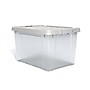 Staples 20 Qt. Latch Lid Storage Bin, Clear (270018/250296)~#|#~F2CFF013-D2E4-4176-B7D834B53A5AA635_sc7