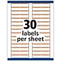 Avery TrueBlock Laser/Inkjet File Folder Labels, 2/3" x 3-7/16", White/Orange, 750 Labels/Pack (5166)~#|#~F2D452DA-8F6A-4A81-B501013825CDF917_sc7