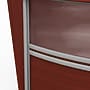 Regency Marque 72"W Curved Reception Desk Workstation, Mahogany (77310MH)~#|#~F2DB082C-624D-47A8-B035ADBB1DD6391D_sc7