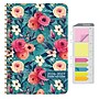 2026-2027 Excello Brands 5" x 8" Academic Weekly & Monthly Planner, Paperboard Cover, Teal Floral (RAY27-58LP-17)~#|#~F2DD3608-A567-4774-969F3A24DB2D180F_sc7