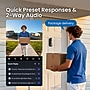Reolink D340B Battery-Operated Wireless Wi-Fi 2K 4MP Smart Video Doorbell with Plug-in Chime, Black (BWS2KDB)~#|#~F2DEBBF8-1049-41DE-A29630B595A0520B_sc7