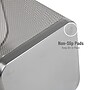 Mind Reader Metal Trash Can Without Lid, 5 Gallon, Silver, 2/Pack (2SQUAGA-SIL)~#|#~F2E16FEE-9EAD-4DDD-B7424F1A11DE5209_sc7